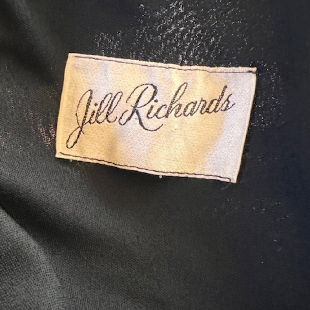 VINTAGE 1970's JILL RICHARDS Party Dress - Picture 7 of 7